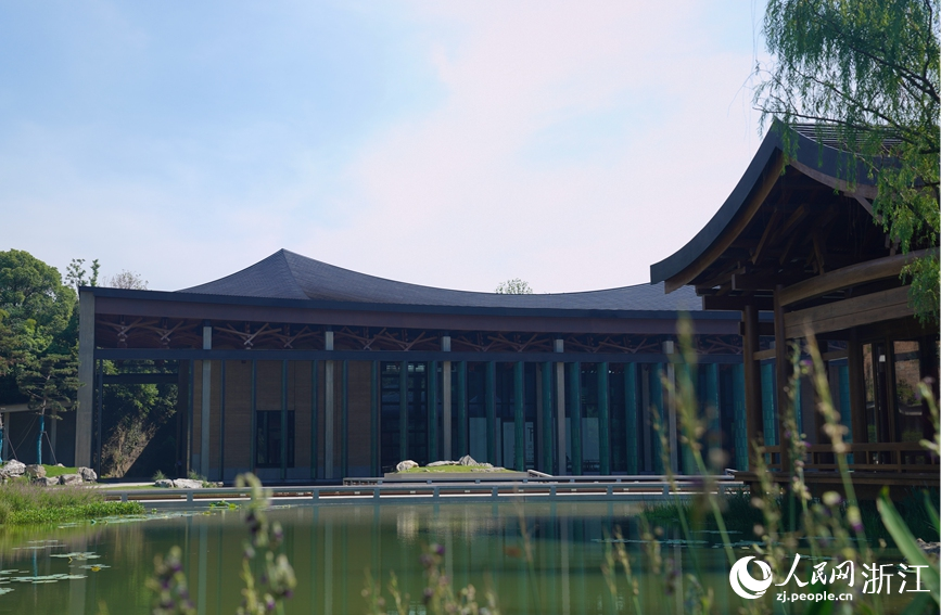 杭州國家版本館正式落成。人民網 郭揚攝