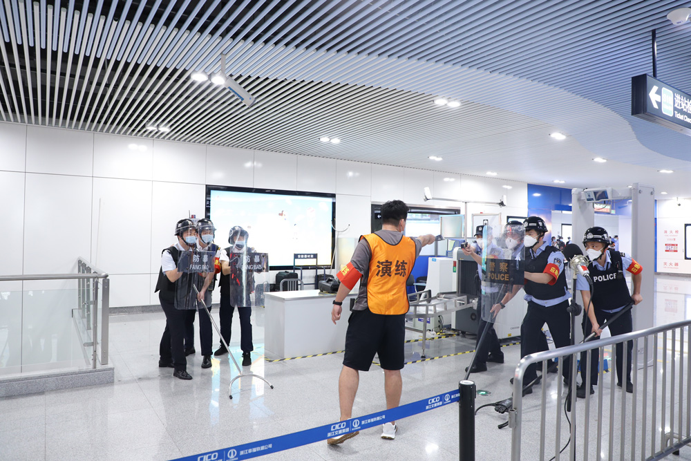 演練現場。林夕榆攝