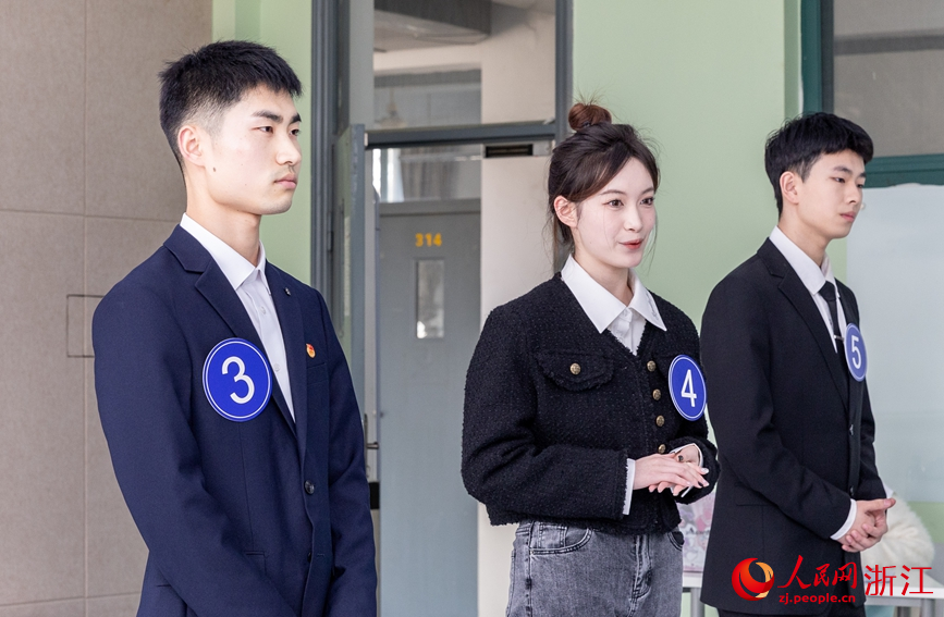 面試現場。人民網 張帆攝