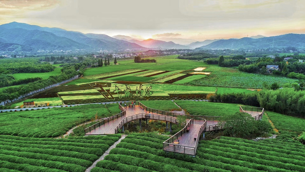 小古城村美景。余杭區委宣傳部供圖