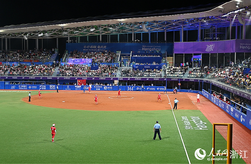 比賽中。人民網記者 張麗瑋攝