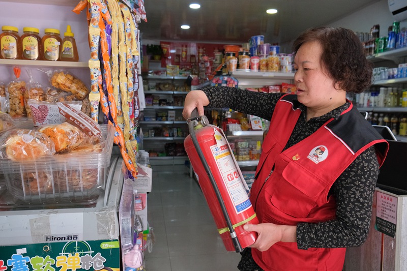 “武林大媽”俞翠英。受訪者供圖