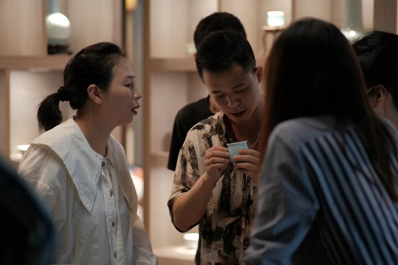 入駐望甌·陶溪川文創街區的青年創客。龍泉市委宣傳部供圖