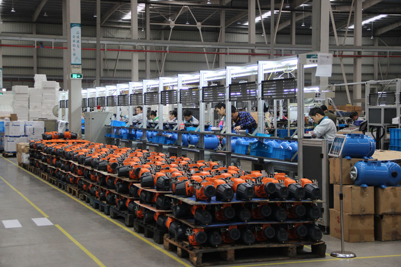 泵與電機是溫嶺第一大支柱產業。溫嶺市委宣傳部供圖