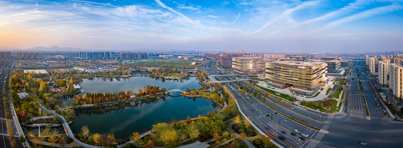 喬司街道是杭州市臨平區的“南大門”，也是“南融”的主陣地和橋頭堡。喬司街道供圖