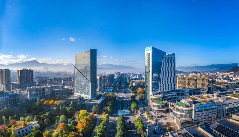 麗水經開區全貌。麗水經開區供圖