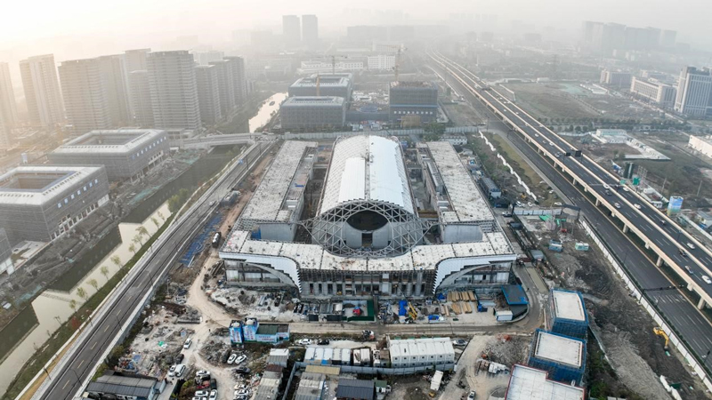 建設中的超重力離心模擬與實驗裝置國家重大科技基礎設施項目。受訪者供圖