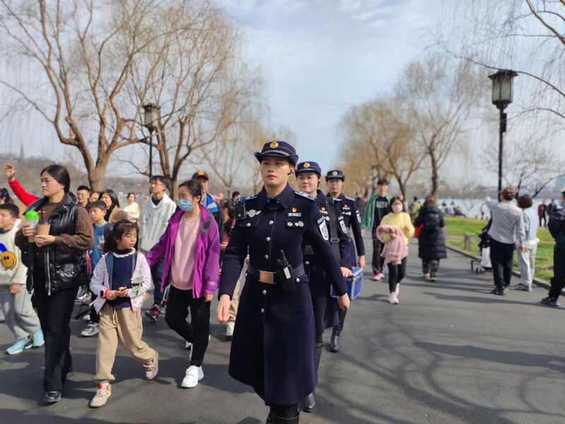 杭州西湖風景名勝區綜合行政執法隊供圖