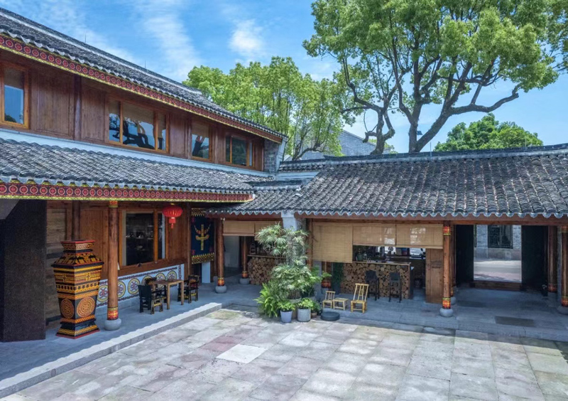 位于寧波江北的山海情對口協作非遺館。江北區委宣傳部供圖