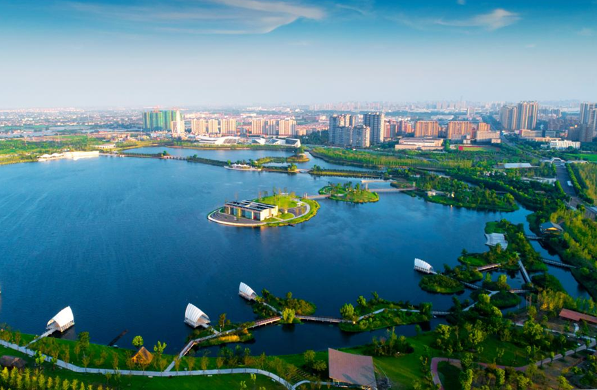 銀杏天鵝湖是嘉興4A級景區。秀洲區委宣傳部供圖