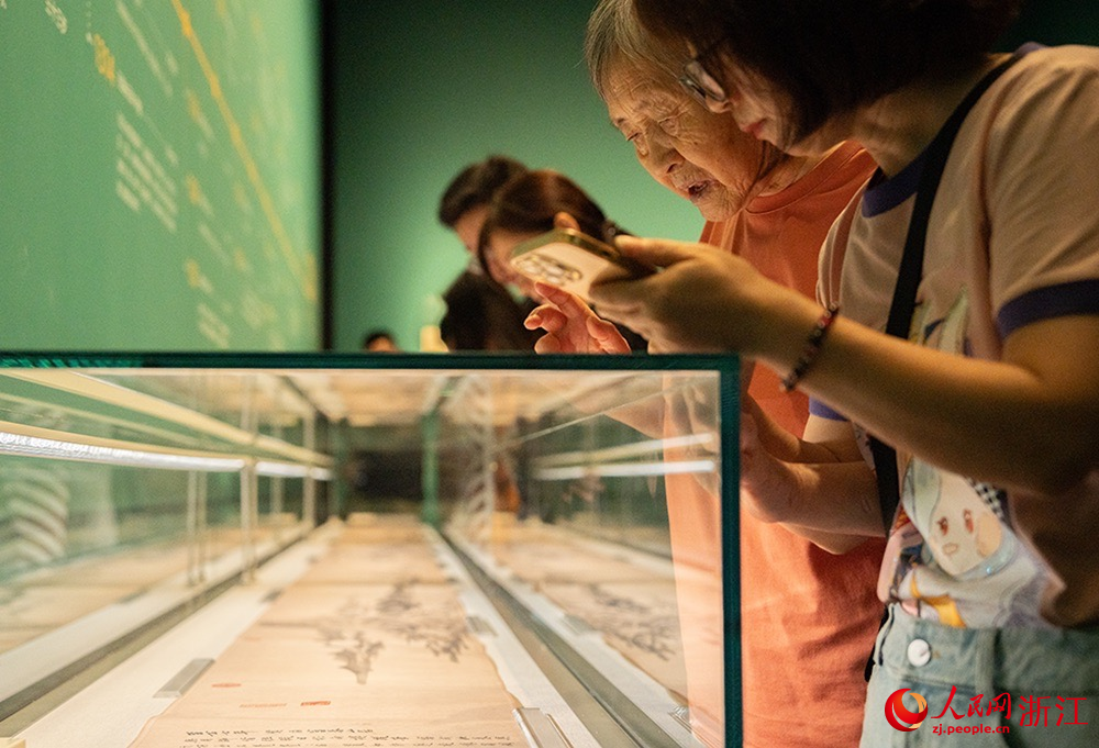 觀展現場。人民網記者 王麗瑋攝