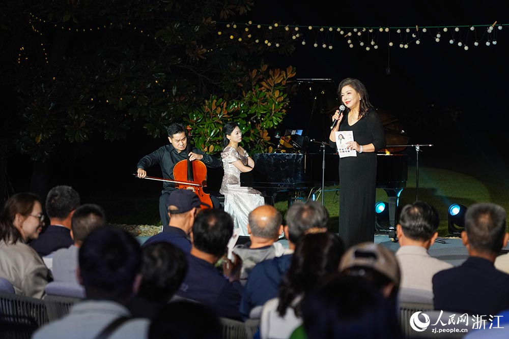 “音畫西湖”音樂季演出現場。人民網 章勇濤攝
