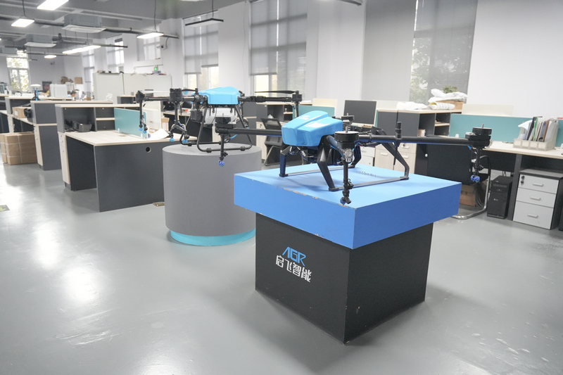 用于植保的無人機。杭州錢塘區供圖