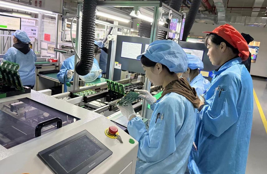 威星智能生產車間。馮潔攝