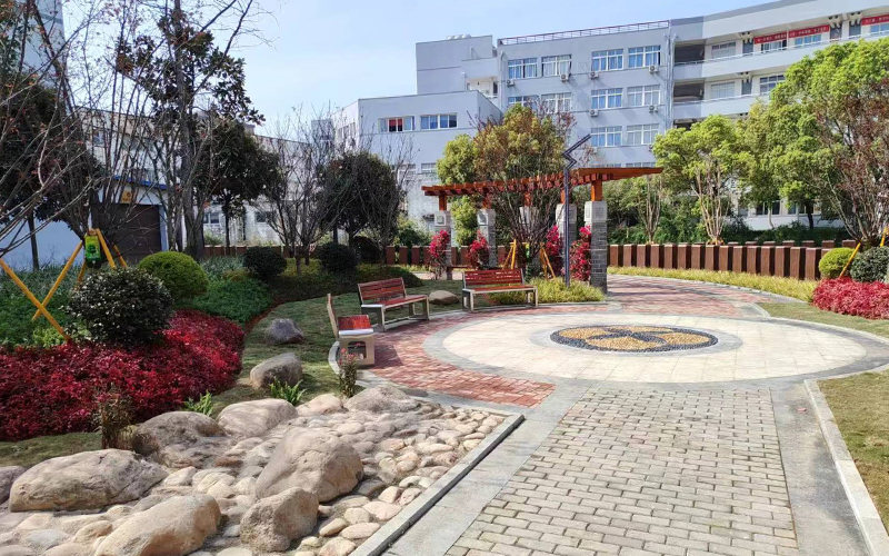 雙桂里社區“口袋公園”。龍港市自然資源與規劃建設局供圖