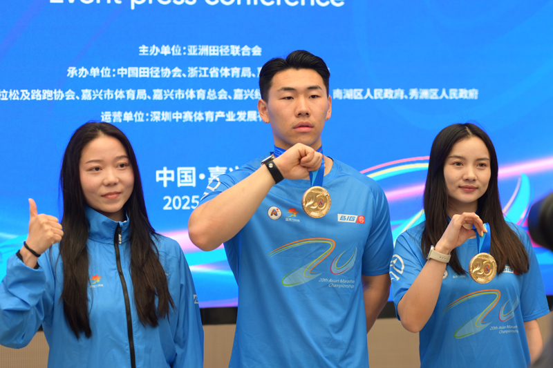 本屆賽事的服裝、獎牌發布。嘉興市委宣傳部供圖