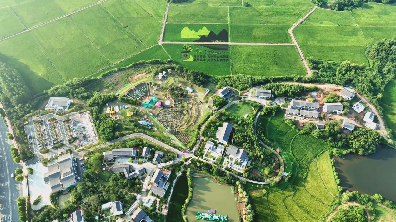 俯瞰金安區南山南·夢享村。受訪者供圖