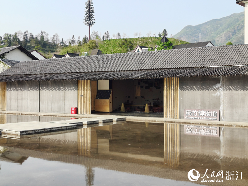 玩竹博物館。人民網 劉欣蔚攝