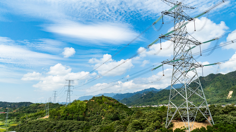 工程建設踐行綠色環保發展理念。國網衢州供電公司供圖