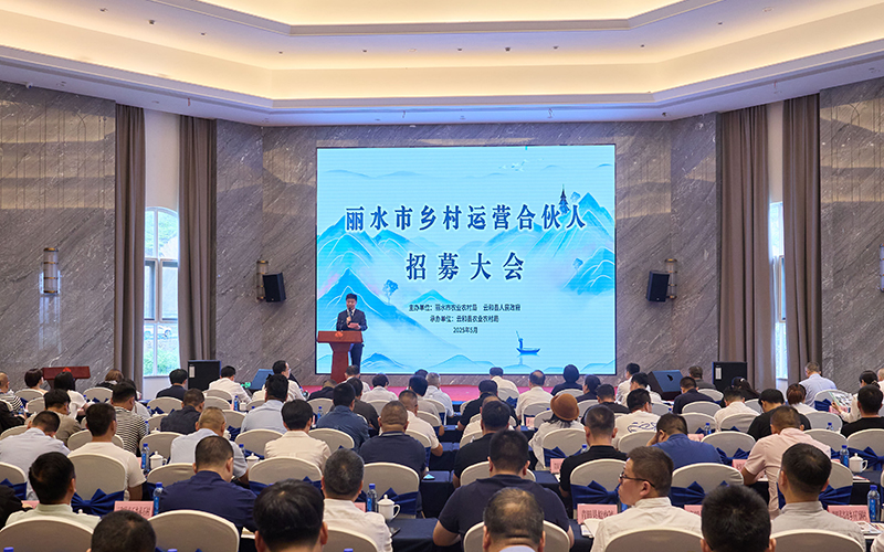 大會開幕現場。云和縣委宣傳部供圖