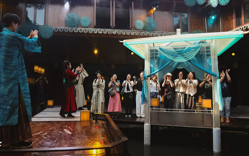 打造沉浸式宋韻體驗空間。臨海市委宣傳部供圖