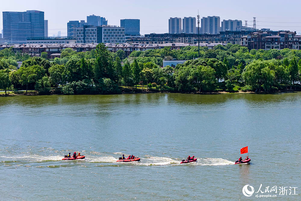 演練現場。人民網 章勇濤攝