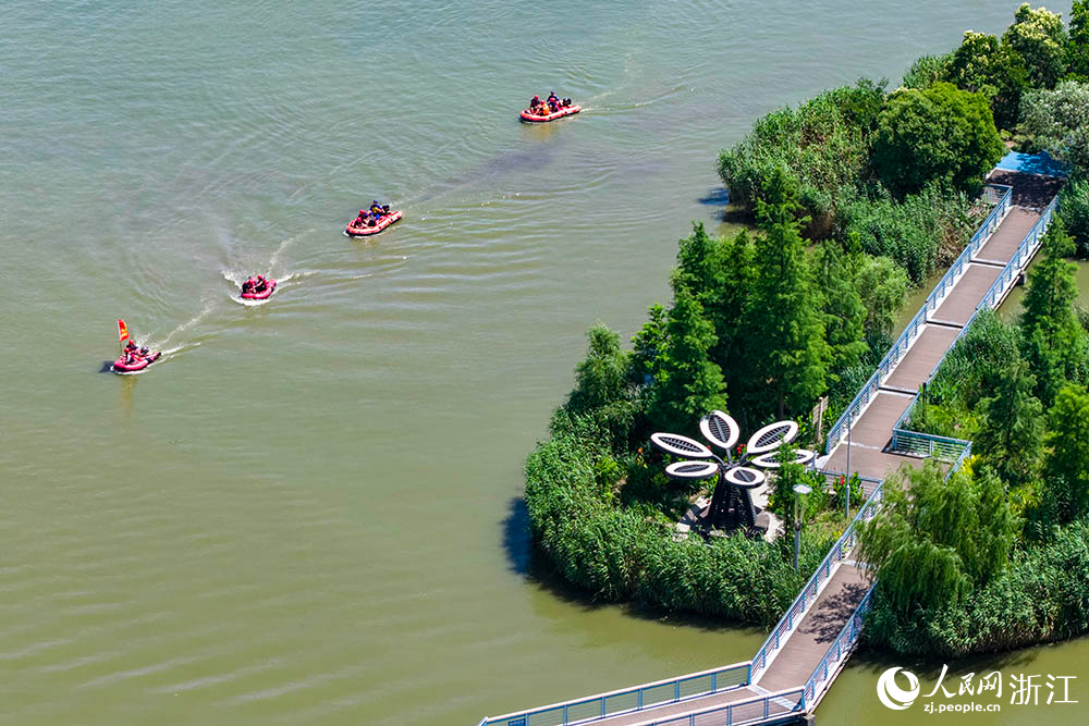 演練現場。人民網 章勇濤攝