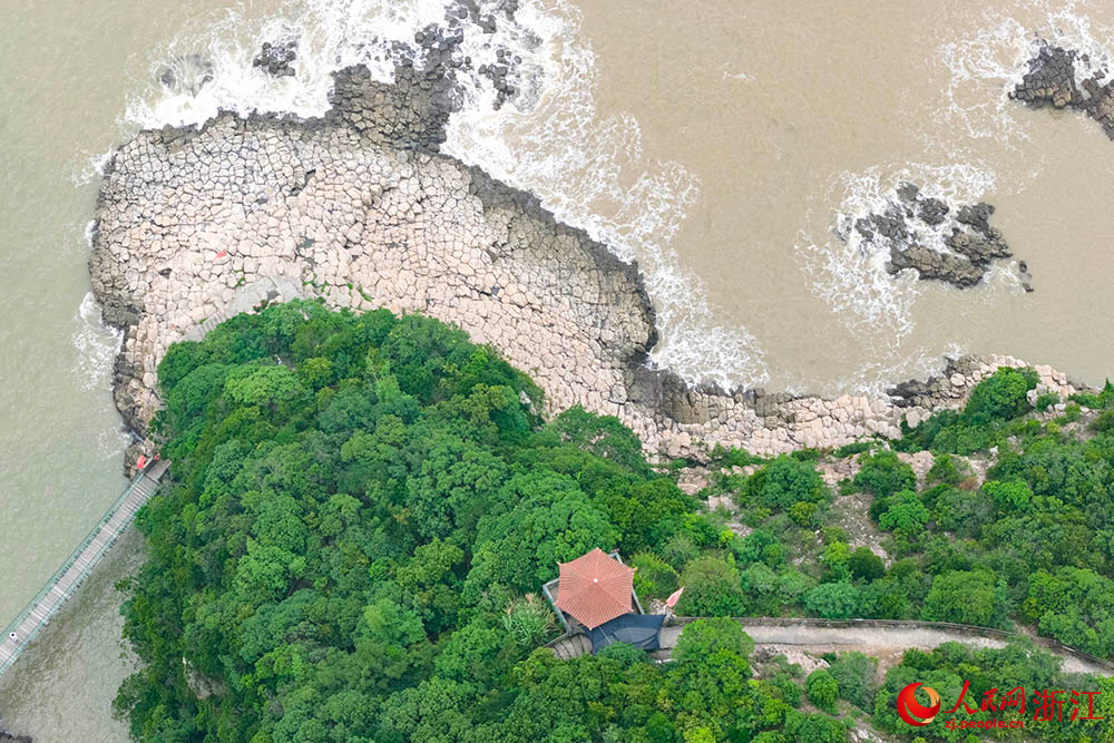 寧波市象山縣花岙島石林景觀。人民網 章勇濤攝