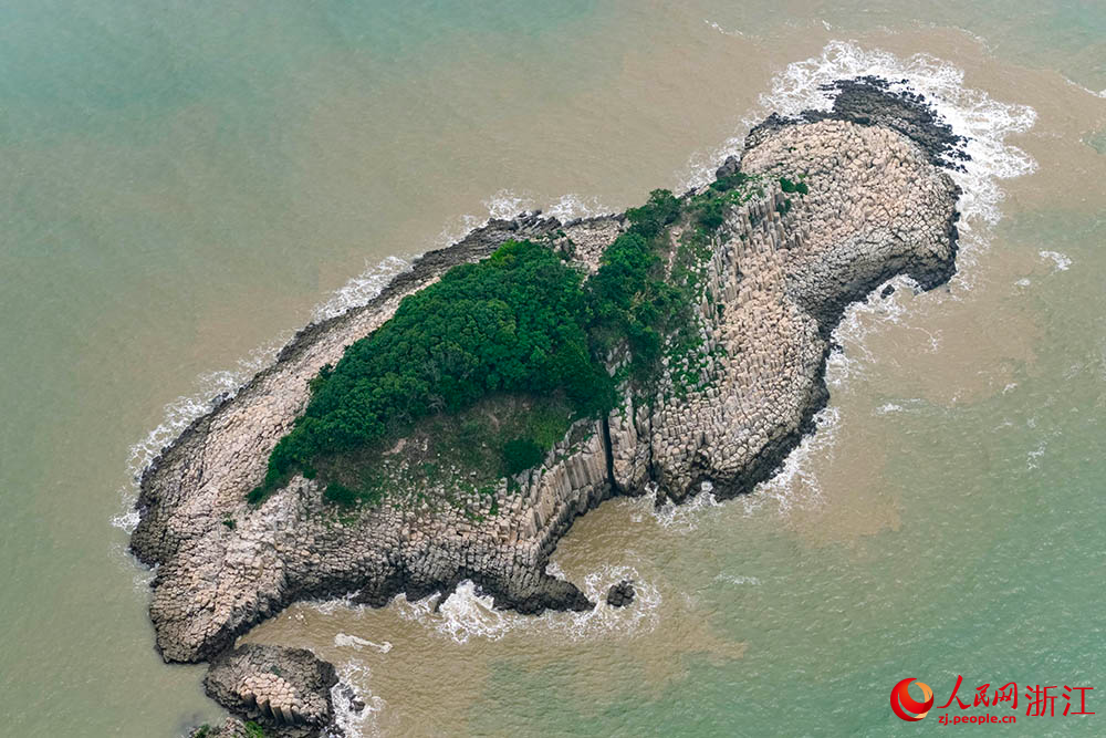 寧波市象山縣花岙島石林景觀。人民網 章勇濤攝