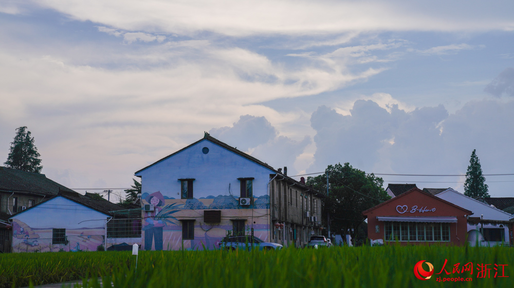 走馬塘村一隅。人民網記者 郭揚攝