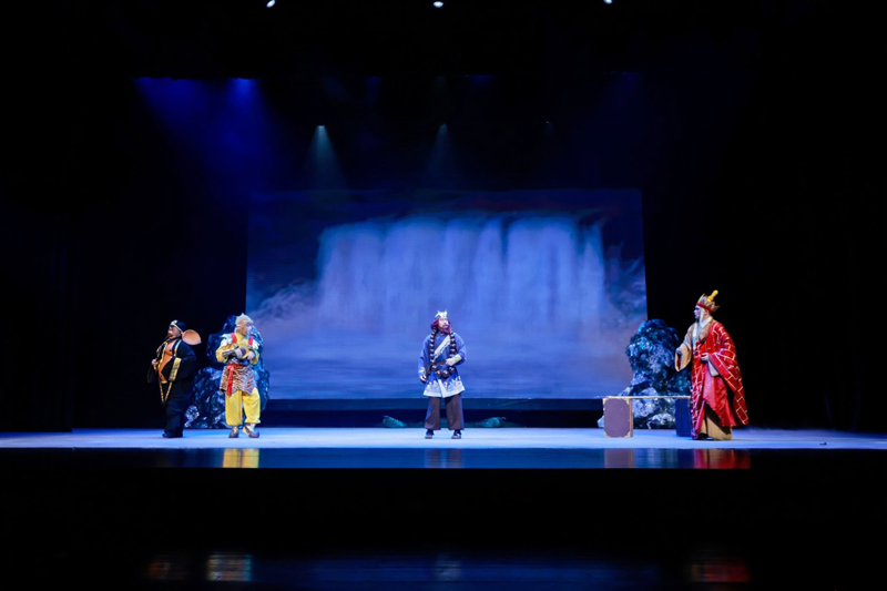 舞臺劇現場。秀洲區委宣傳部供圖