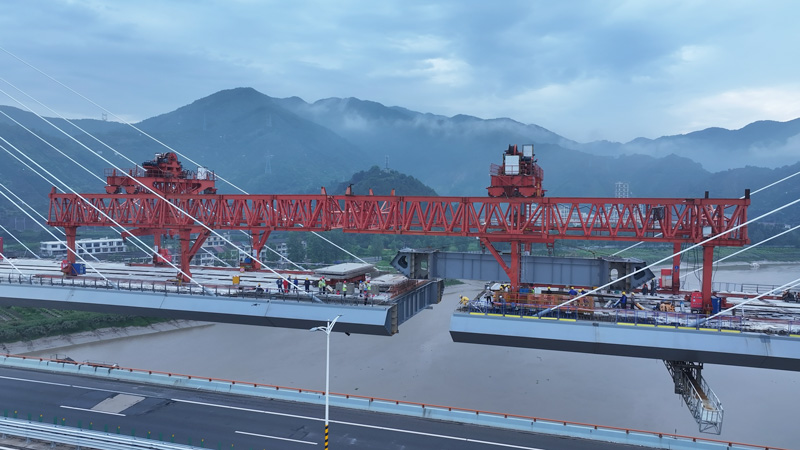 項目建設現場。浙交建設供圖