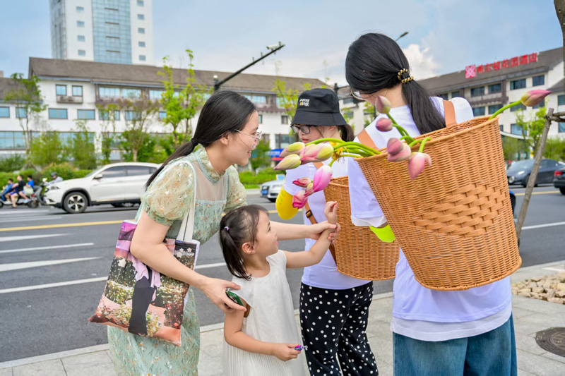 活動現場。府山街道供圖