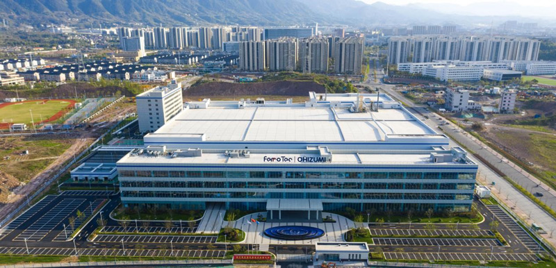 浙江富樂德傳感技術有限公司。麗水經開區供圖