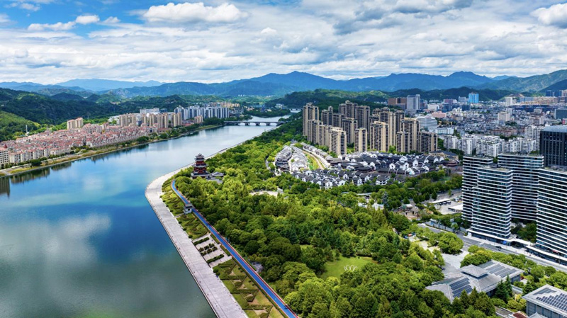 工行浙江省分行以金融賦能麗水高質量發展。鄭進軍攝