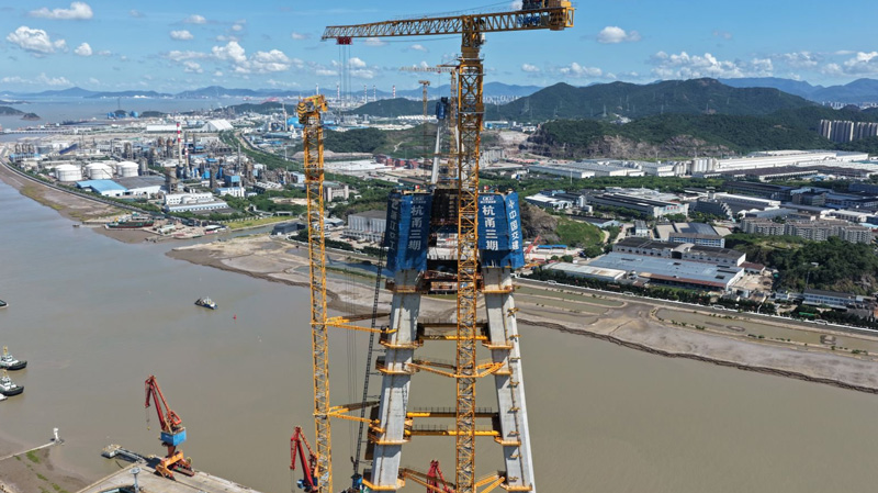 項目建設現場。浙交建設供圖