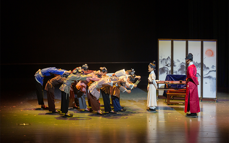 《堰游記》劇照。蓮都區文廣旅體局供圖