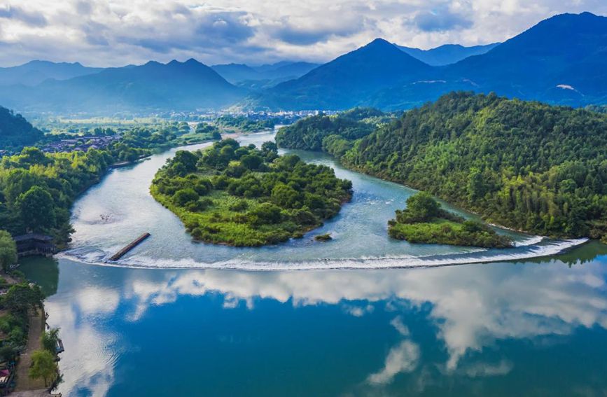 古堰畫鄉旅游度假區。麗水市文廣旅體局供圖