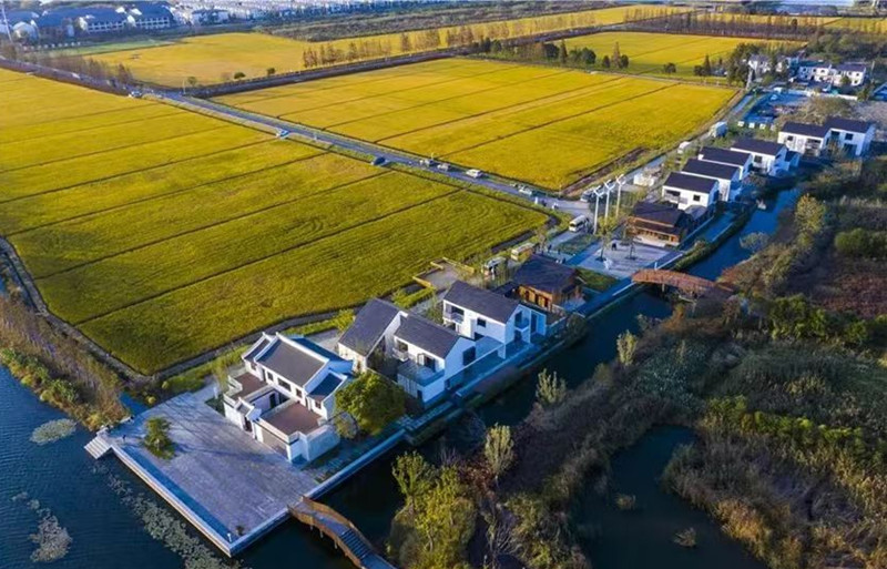 全國首個零碳科創聚落竹小匯。嘉善縣委宣傳部供圖