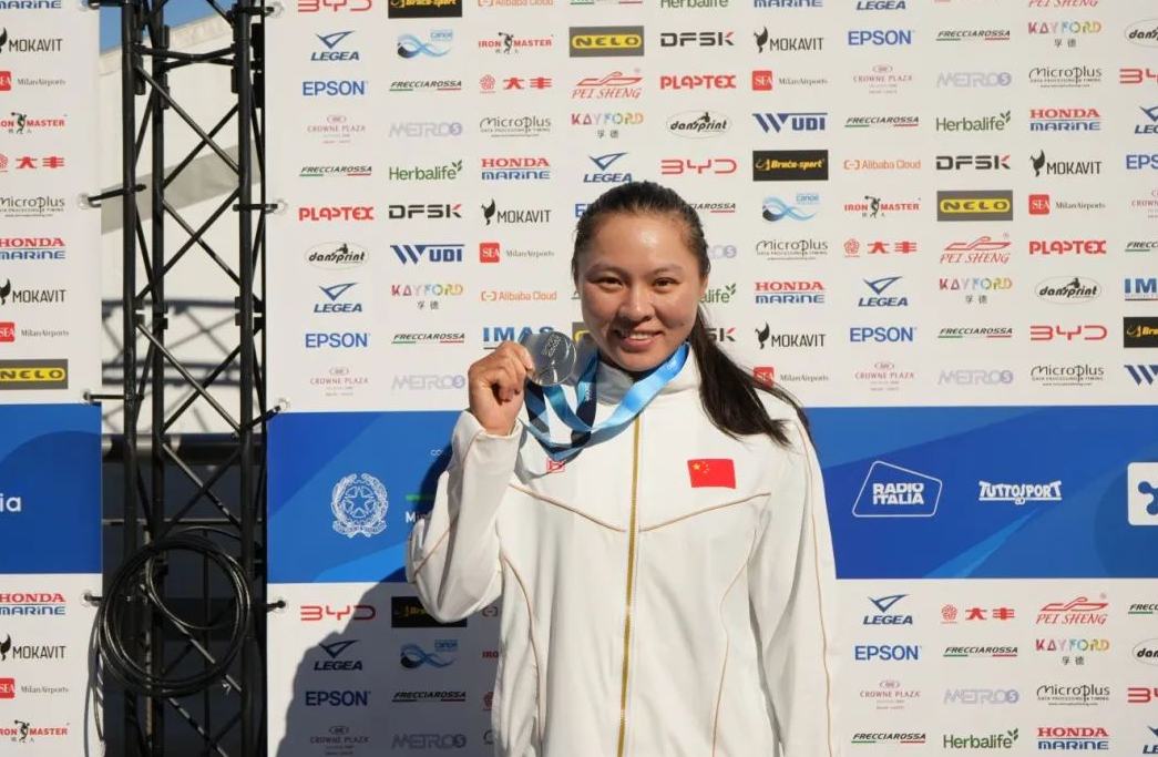 世錦賽奪銀！桐廬姑娘好樣的！