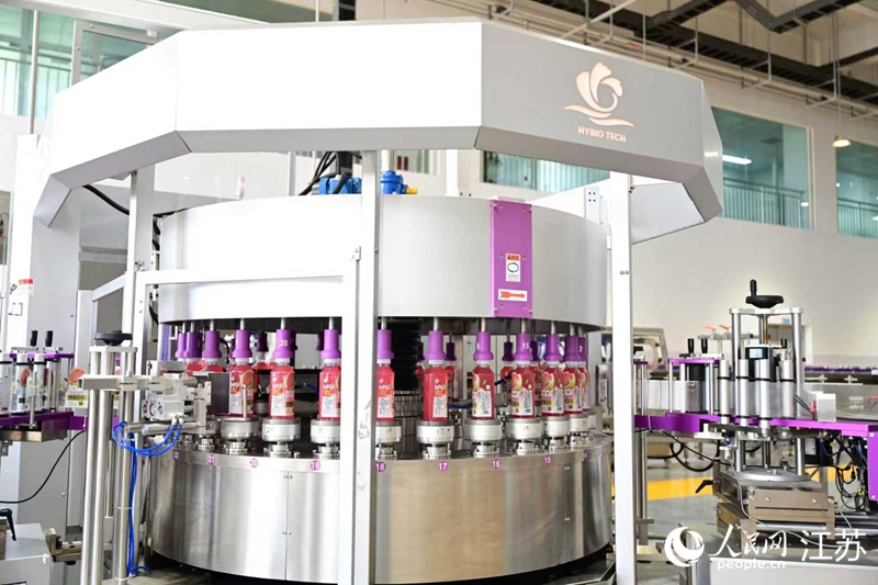 華悅淮安項目進入試生產。人民網記者 馬曉波攝