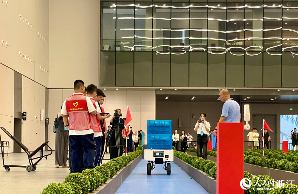 大賽現場。人民網記者 郭揚攝