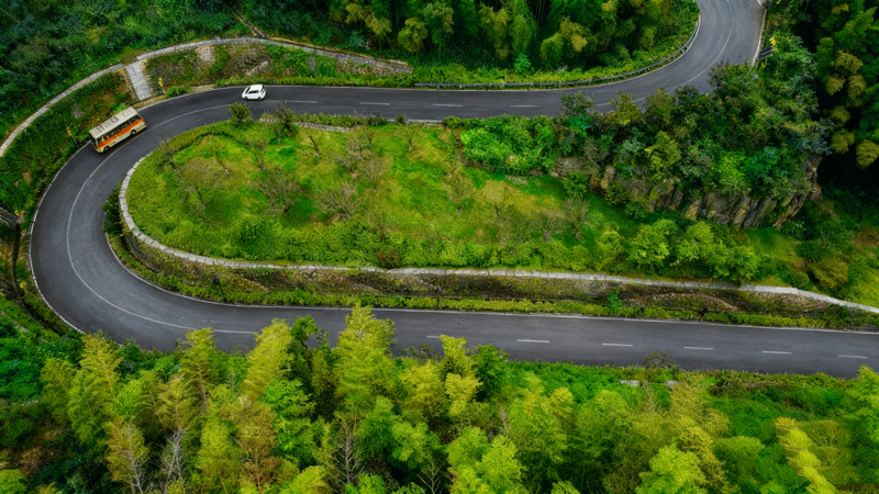 長徑線、雙洞線邊坡77處隱患點整治工程已順利完工。余杭區交通運輸局供圖