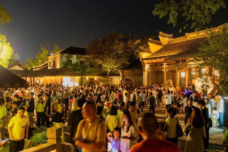 濮院時尚古鎮。桐鄉市委宣傳部供圖