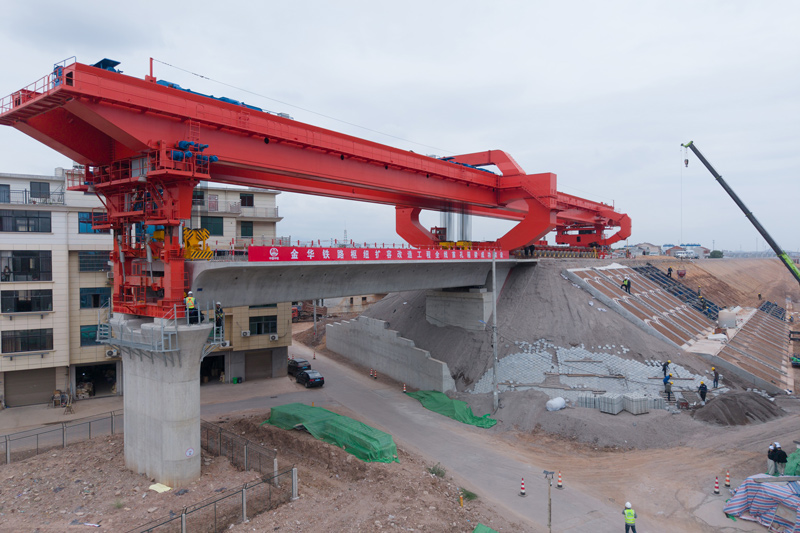 施工現場。中鐵四局供圖