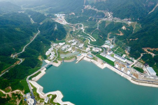績溪抽水蓄能電站?？兿h委宣傳部供圖