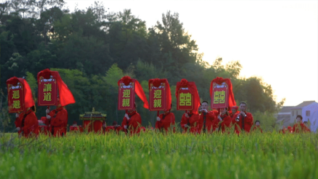 十里紅妝。寧?？h委宣傳部供圖