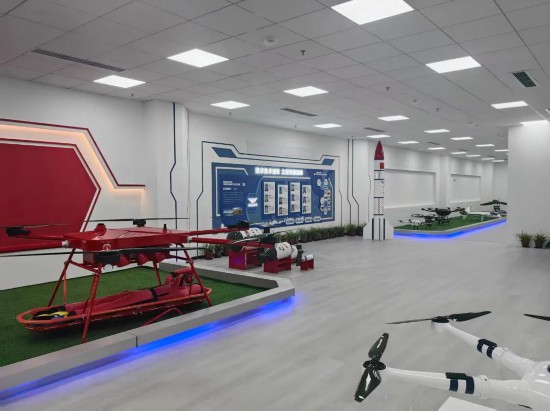 翔龍航空展廳。翔龍航空供圖